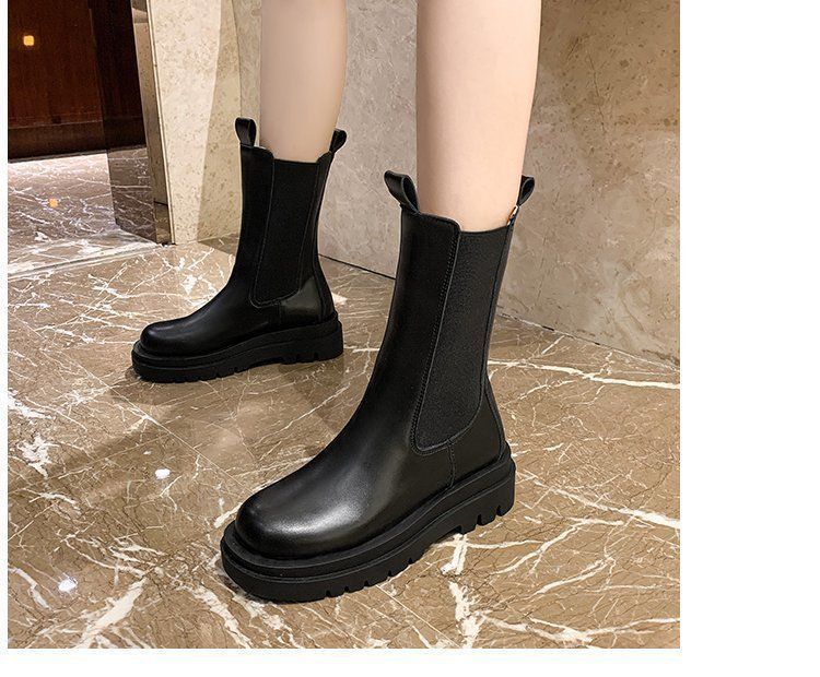 Short Platform Boots, Various Designs - BL4