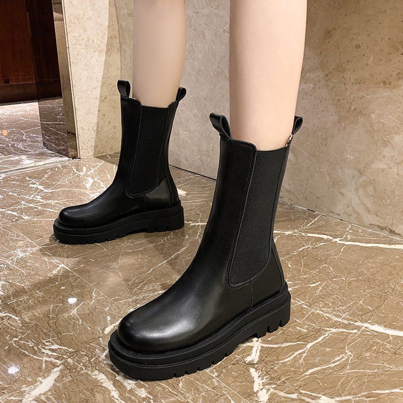 Short Platform Boots, Various Designs - BL4