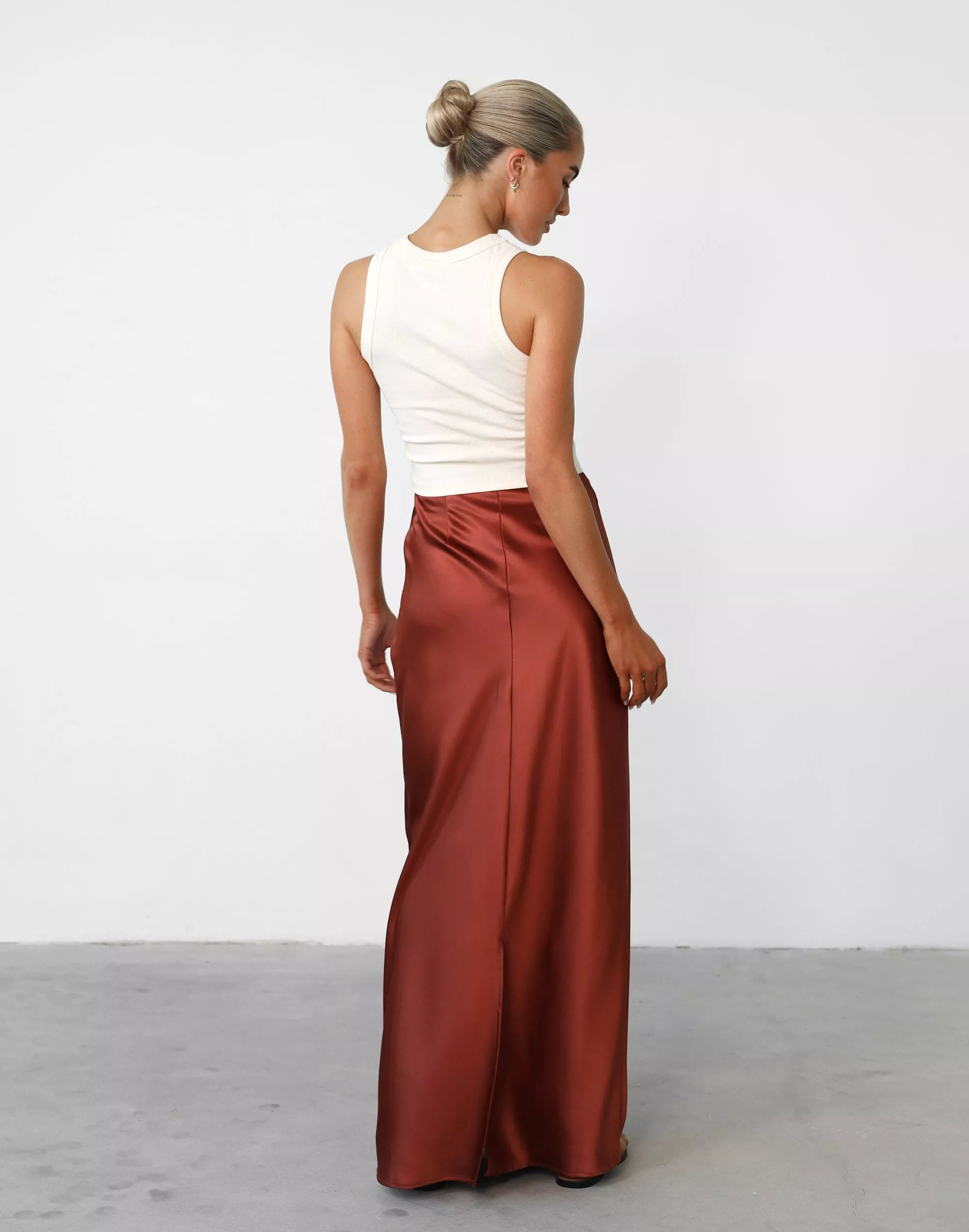 Sincerity Clay Maxi Skirt