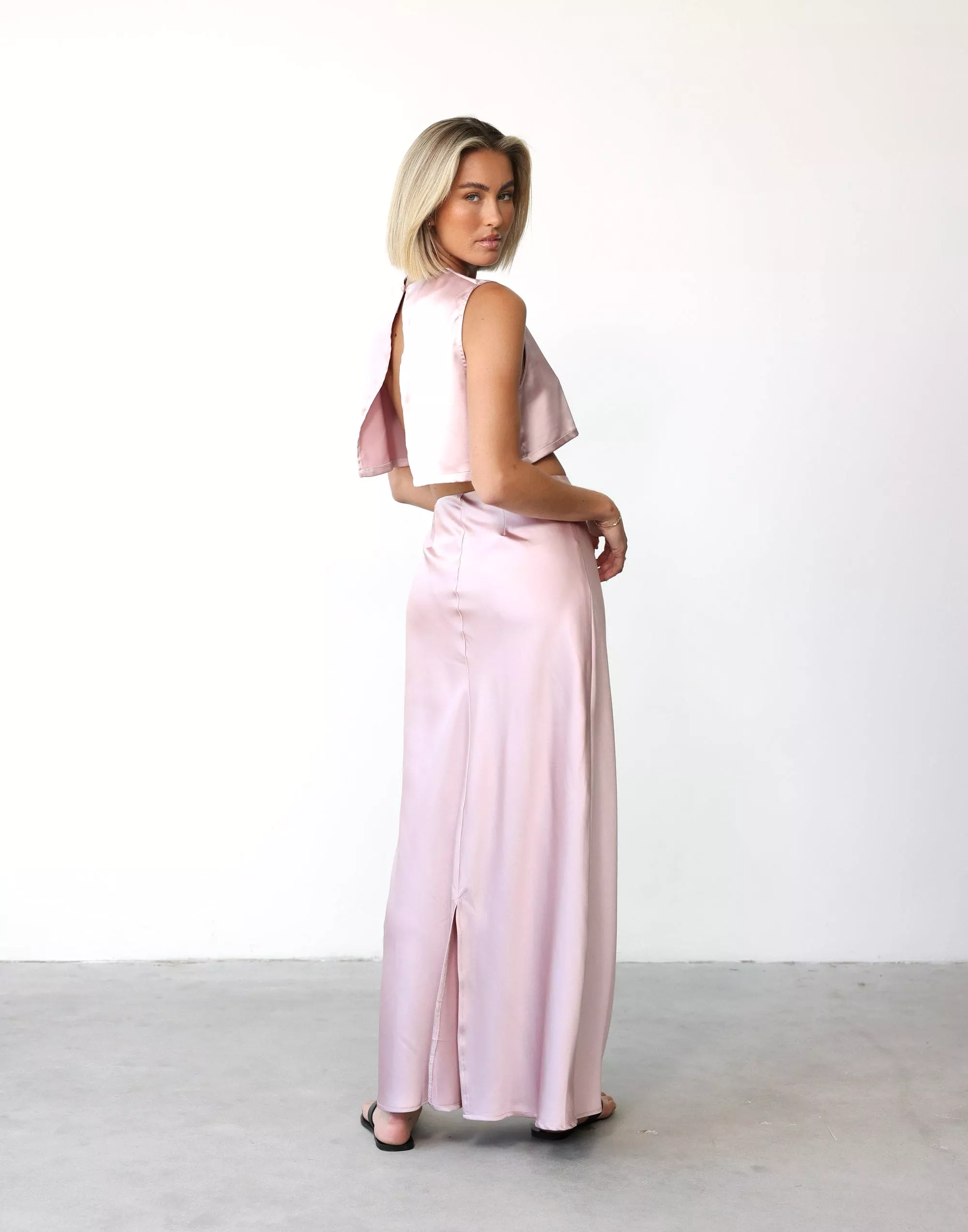 Sincerity Maxi Skirt Mauve - Buy Online Now