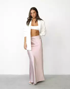 Sincerity Maxi Skirt Mauve - Buy Online Now