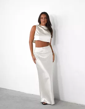 Sincerity Pearl Maxi Skirt