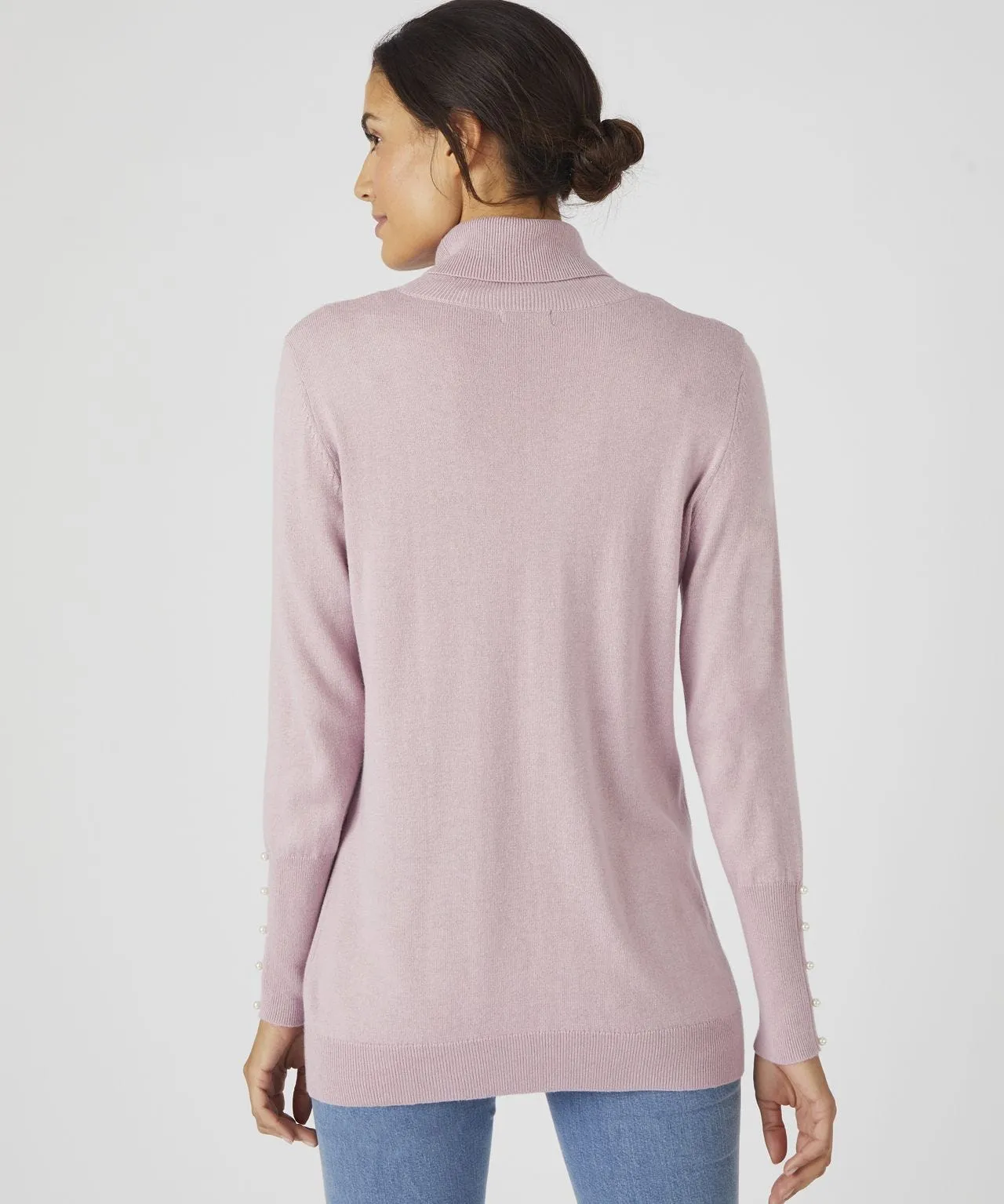 Soft Knit Sweater with Button Details