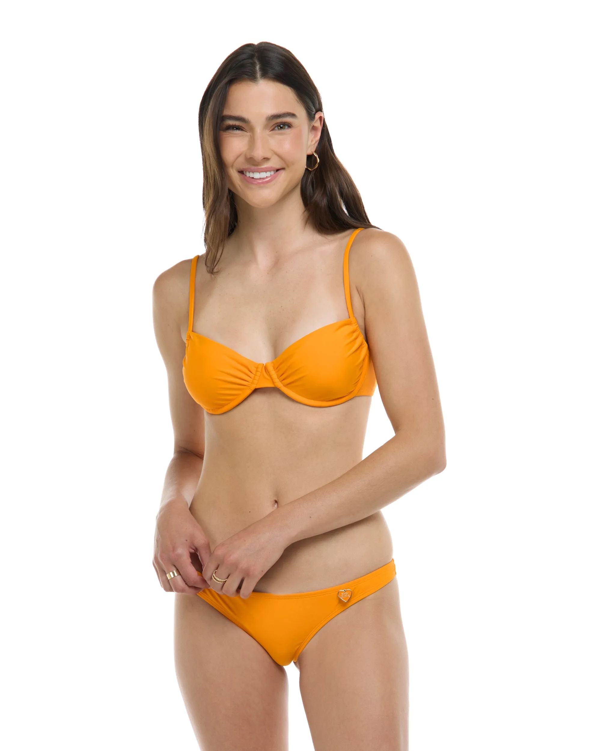 Smoothies Alice Apricot Underwire Bikini Top