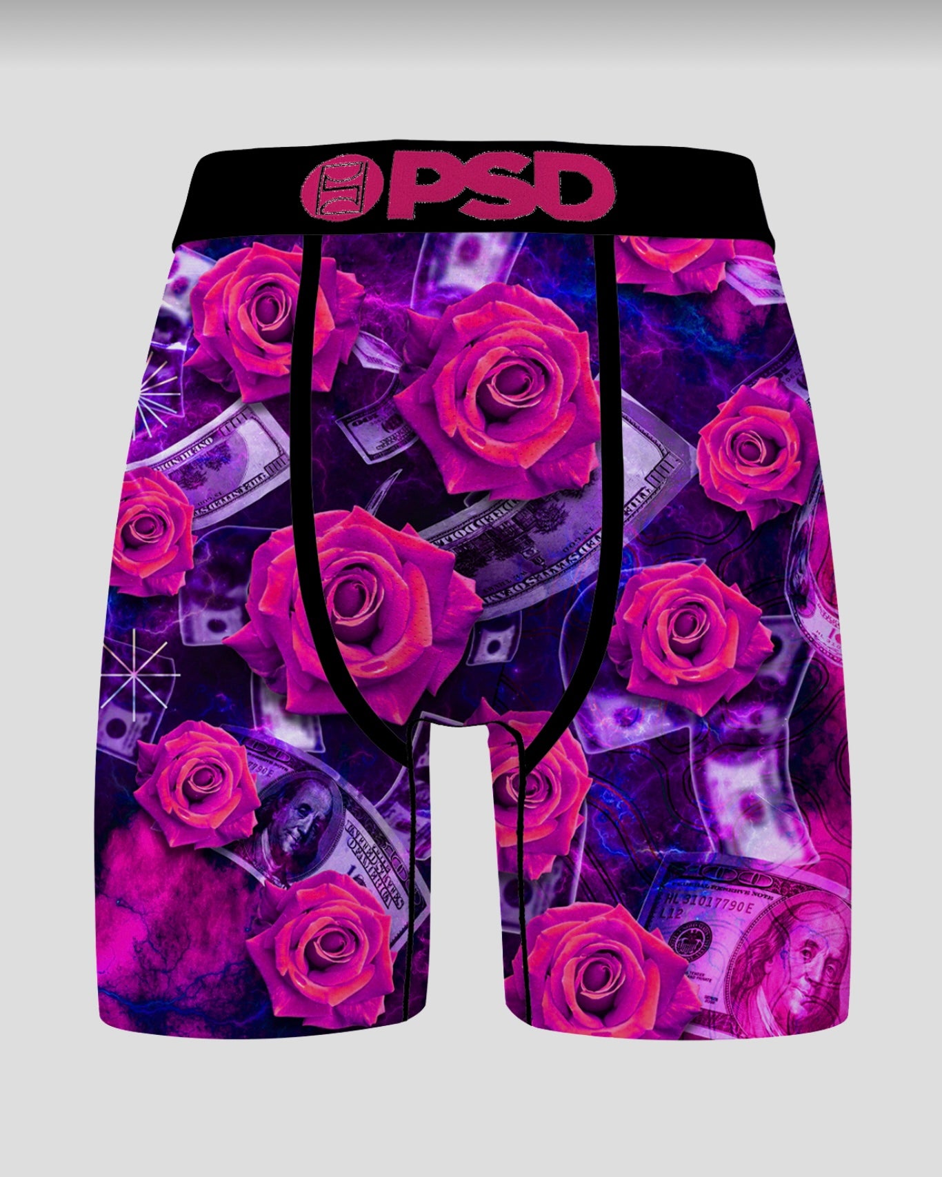 Space Rose Briefs - Best Deals on Rose Pattern Underwear | Limited Time Offer.