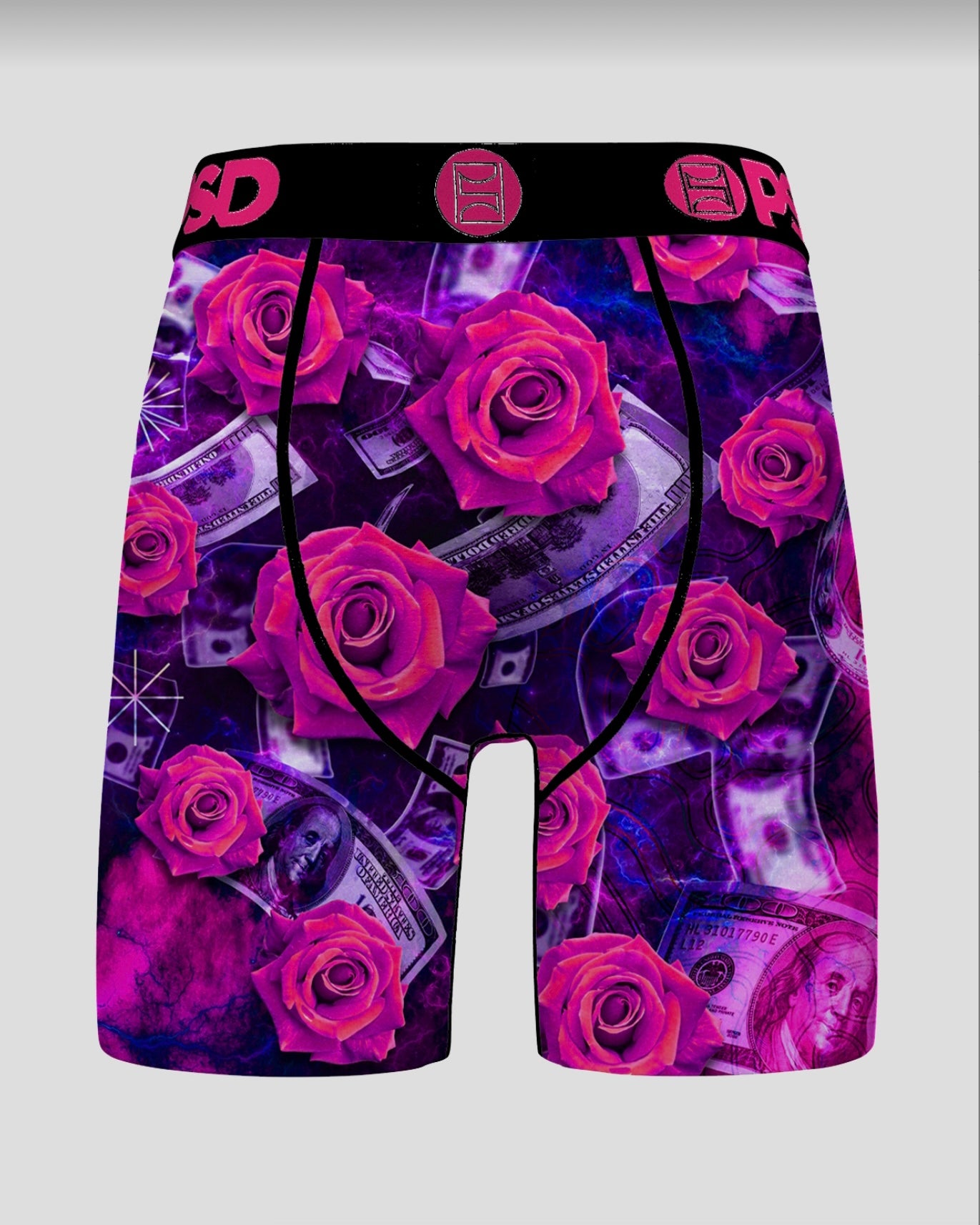 Space Rose Briefs - Best Deals on Rose Pattern Underwear | Limited Time Offer.