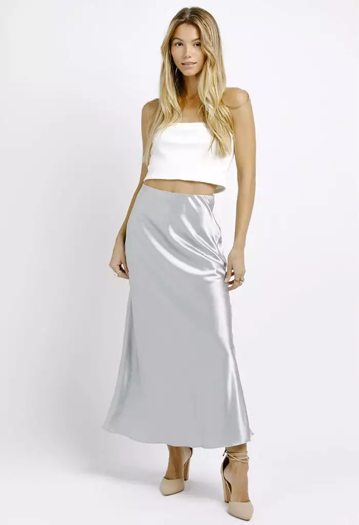 Sparkling Moon Midi Skirt