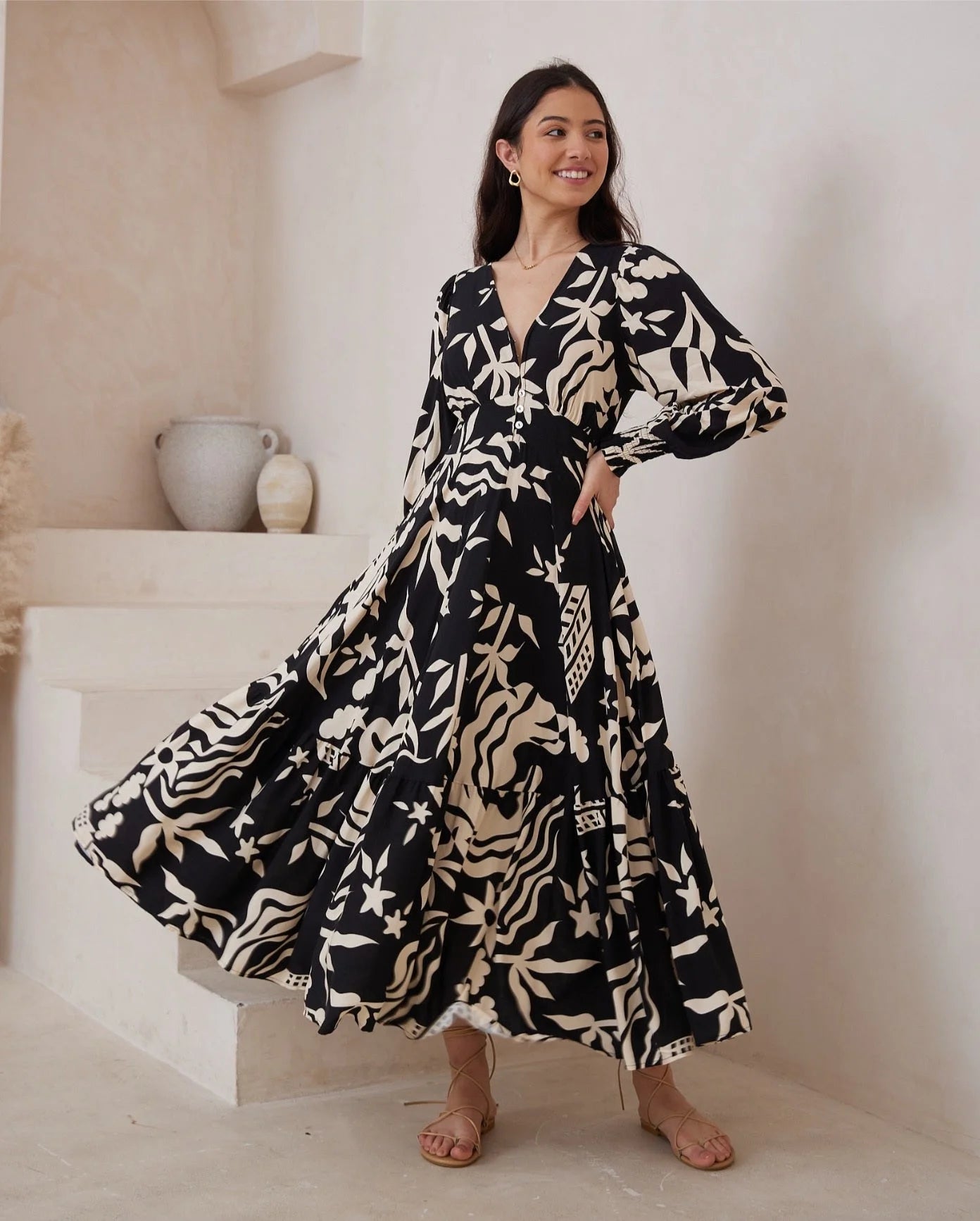 Stacey Maxi Dress - Cruella: Dress for Women, Cruella Inspired Design | Shop Now