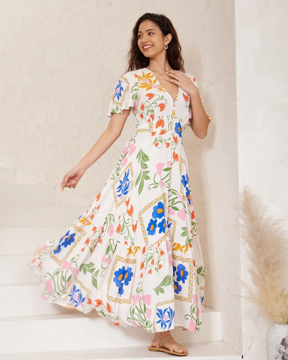 Stacey Maxi Dress - Millia - Buy Now