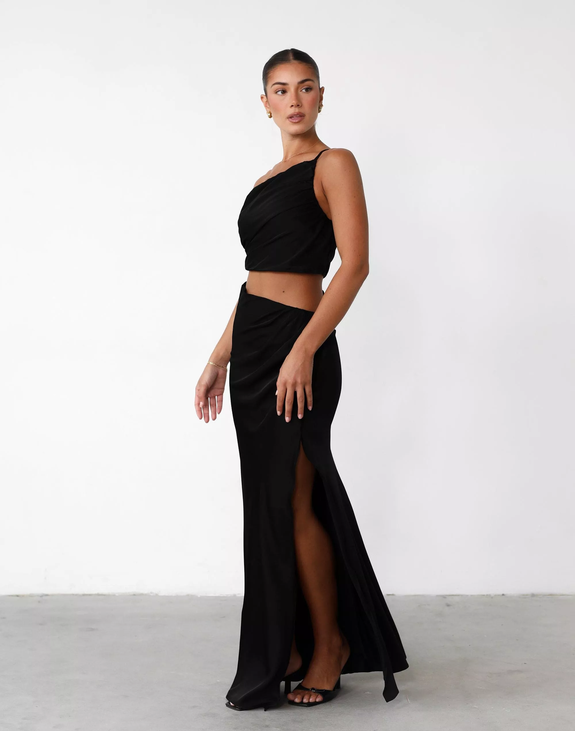 Starlet Maxi Skirt - Black