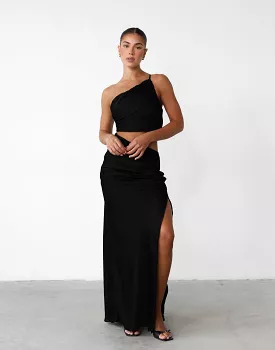 Starlet Maxi Skirt - Black