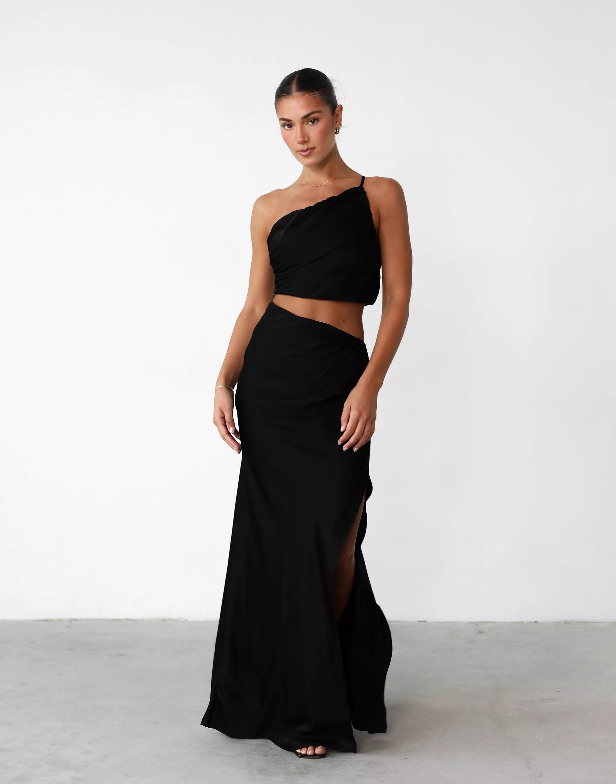 Starlet Maxi Skirt - Black