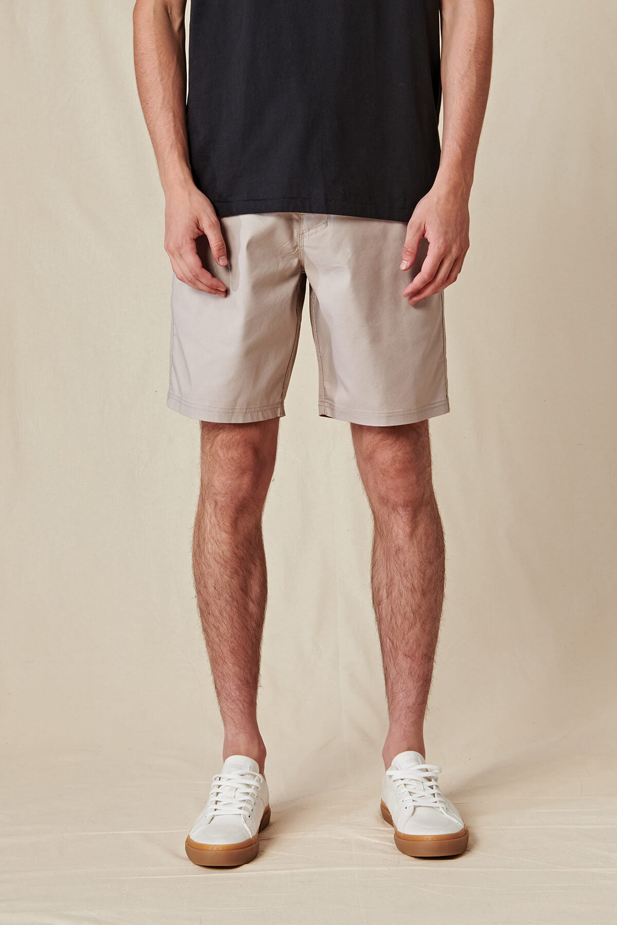 Stone Colored Casual Shorts