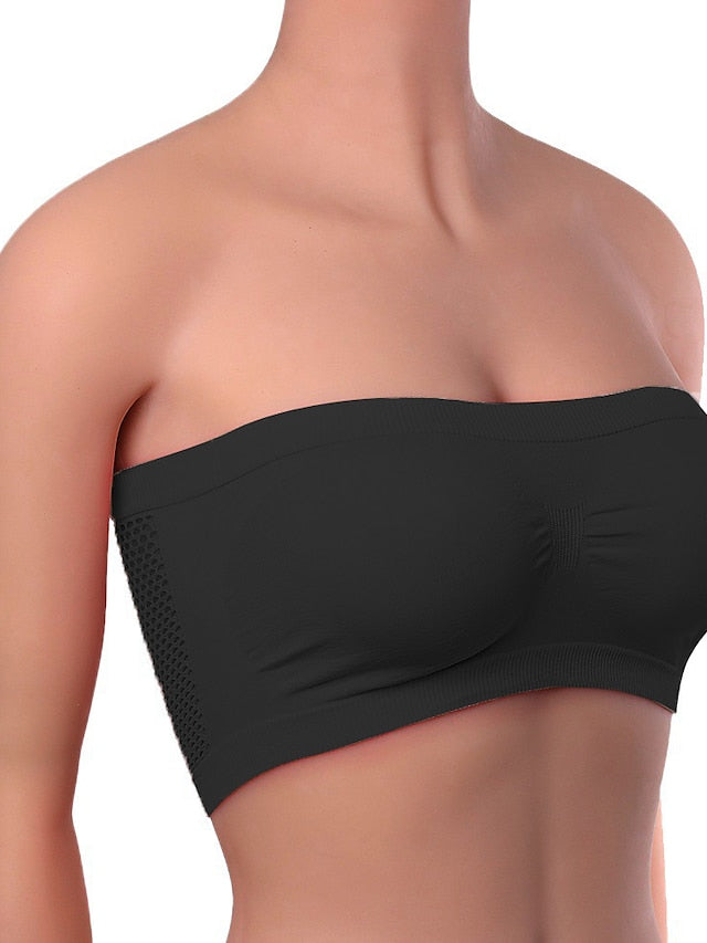 Stylish Nylon Bandeau Top for Women - Perfect Comfort and Fashion for Spring/Summer