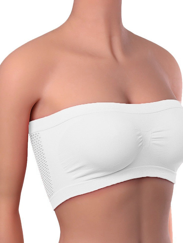 Stylish Nylon Bandeau Top for Women - Perfect Comfort and Fashion for Spring/Summer