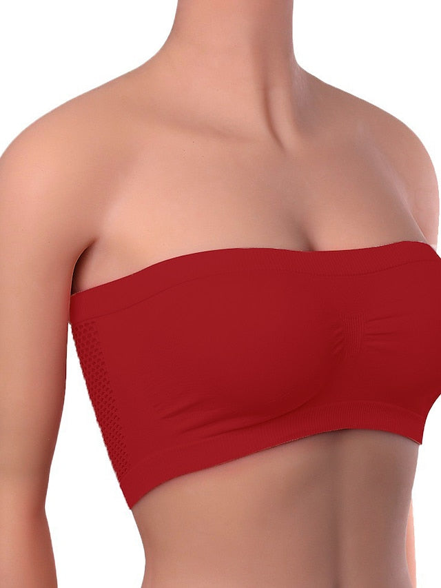 Stylish Nylon Bandeau Top for Women - Perfect Comfort and Fashion for Spring/Summer