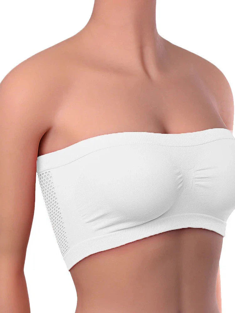 Stylish Nylon Bandeau Top for Women - Perfect Comfort and Fashion for Spring/Summer