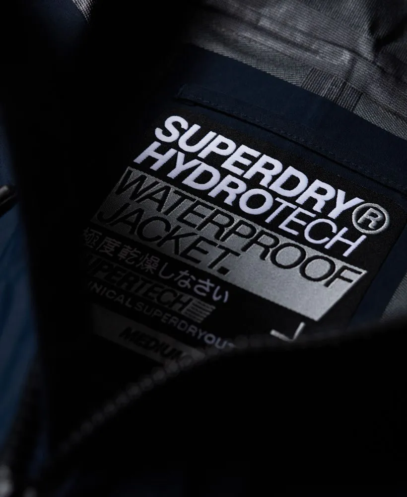 Navy Hydrotech Softshell Hooded Jacket from Superdry