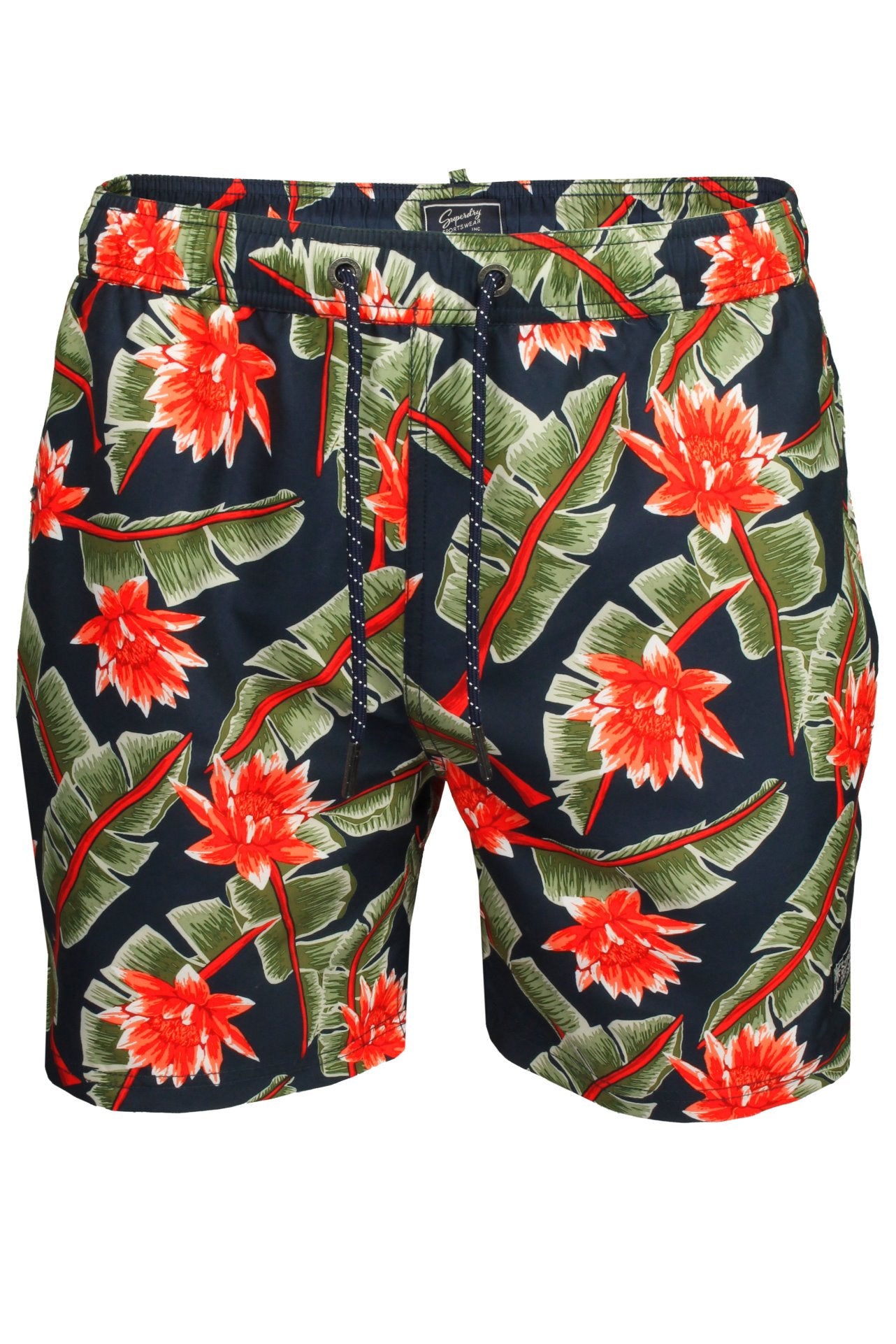 Superdry Mens Vintage Hawaiian Beach Shorts