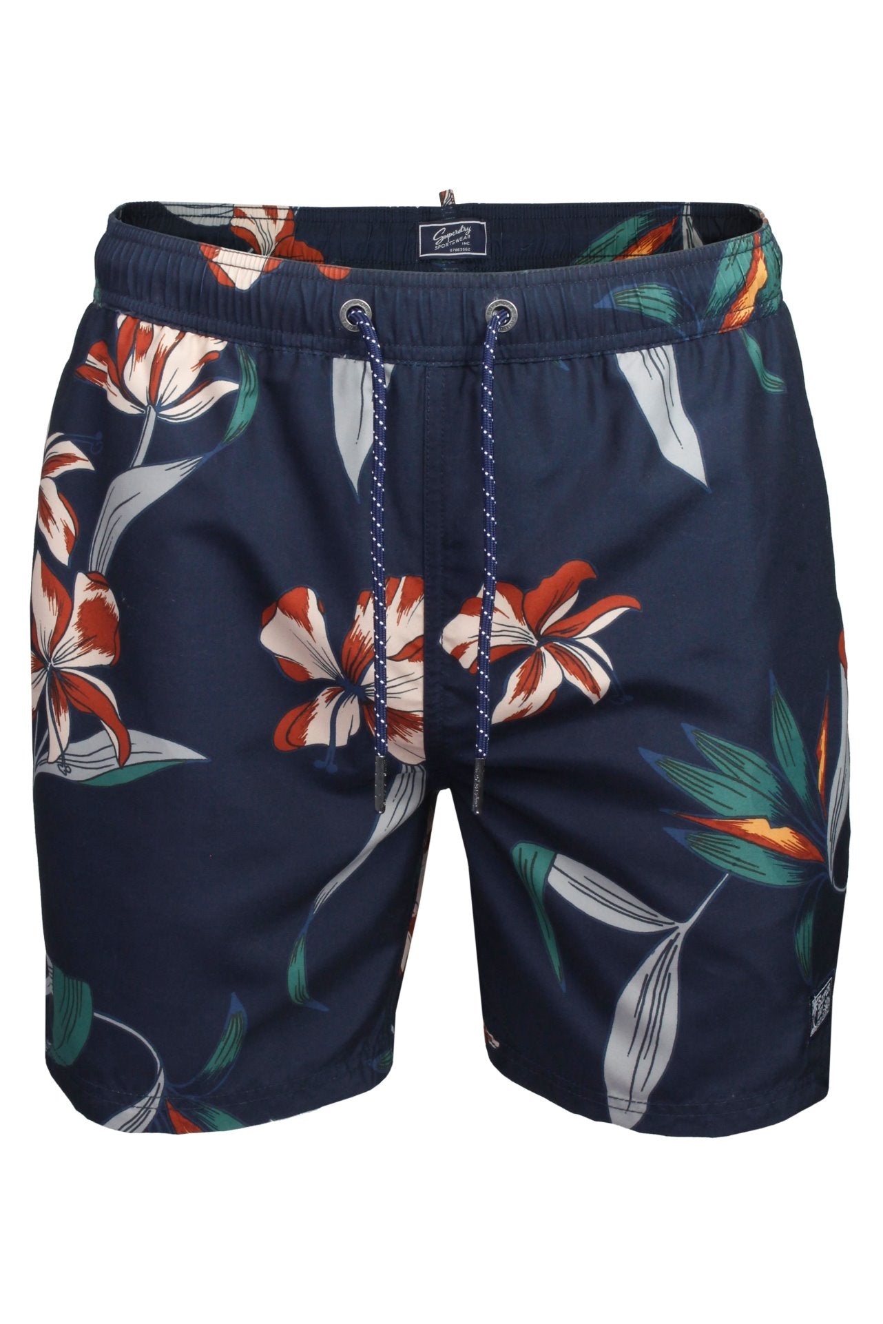 Superdry Mens Vintage Hawaiian Beach Shorts