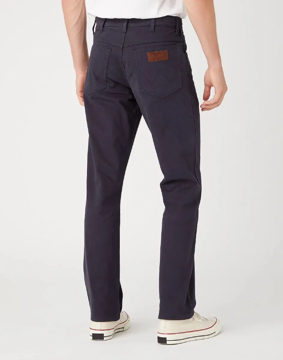 Texas Slim Stretch S9 Soft Fabric Jeans Dark Navy by Wrangler