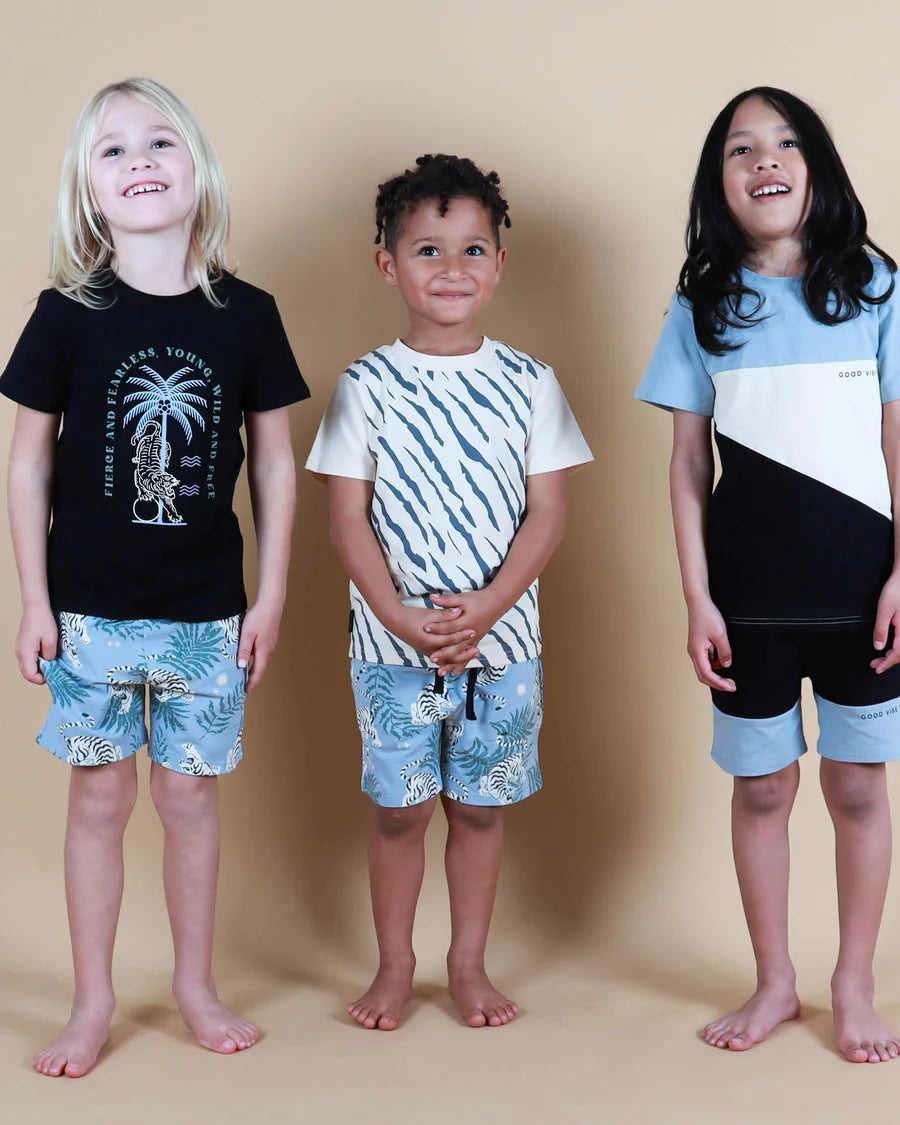 Tiny Tribe Tiger Jungle Shorts