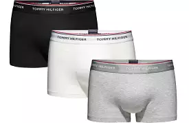 Tommy Hilfiger Low Rise Boxer Shorts - Premium Essentials 3 Pack