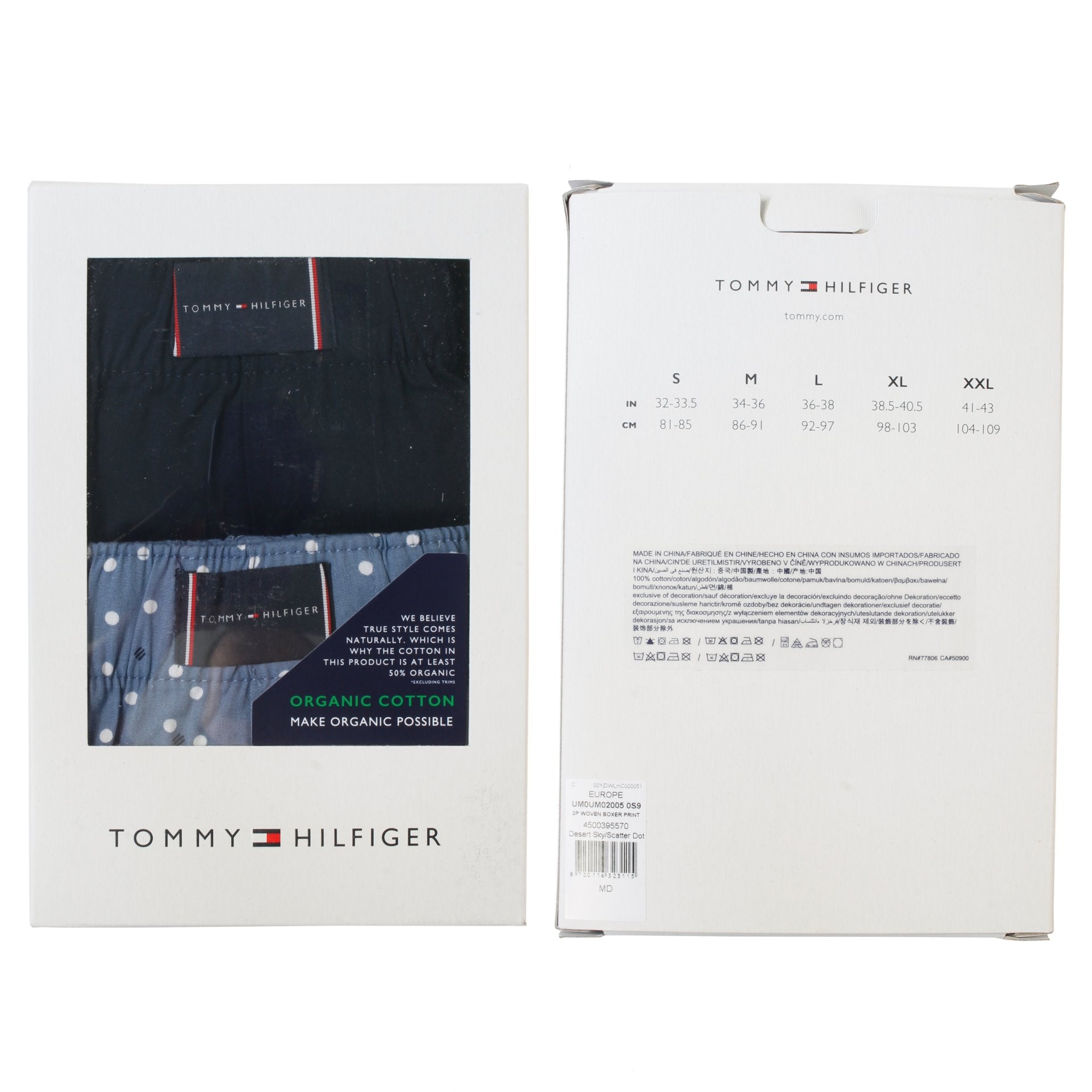 Tommy Hilfiger Men's Boxer Shorts - Woven, 2-Pack