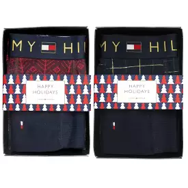 Tommy Hilfiger Mens Boxer Trunk and Sock Bundle