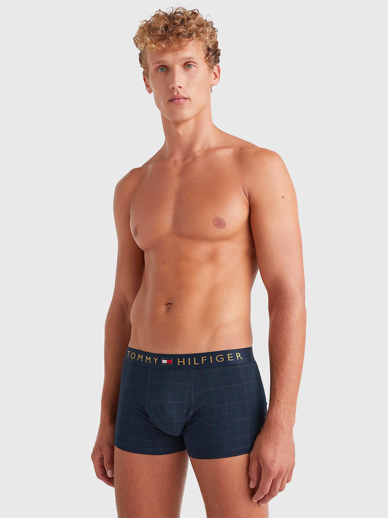 Tommy Hilfiger Mens Boxer Trunk and Sock Bundle