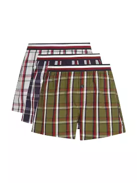 Tommy Hilfiger Men's Checkered Boxer Shorts (3-Pack)