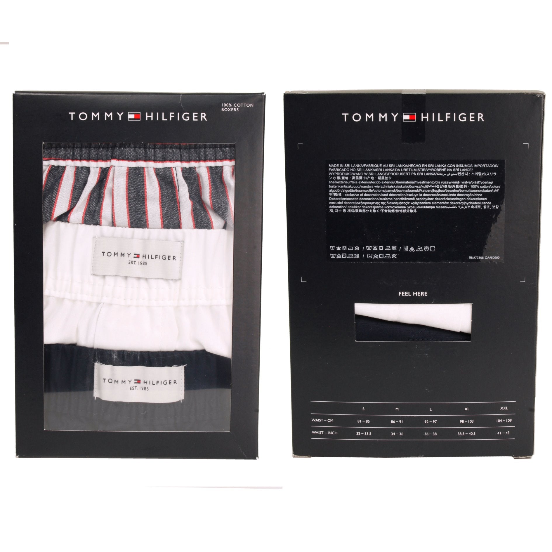 Tommy Hilfiger Men's Woven Boxers 3-Pack