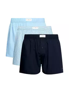 Tommy Hilfiger Woven Boxer Shorts for Men 3-Pack