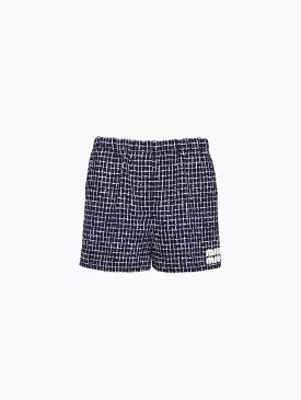 Tweed Checked Shorts