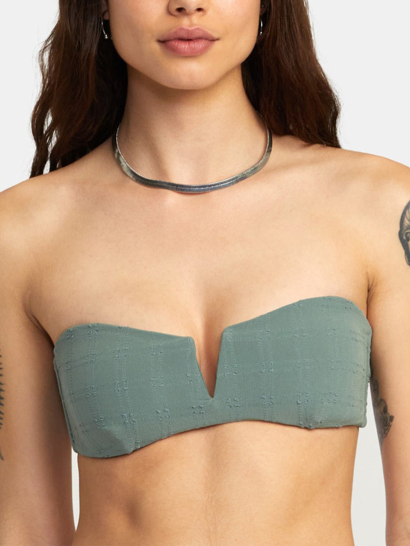 V Wire Bandeau Bikini Top - Buy Online at Affordable Prices