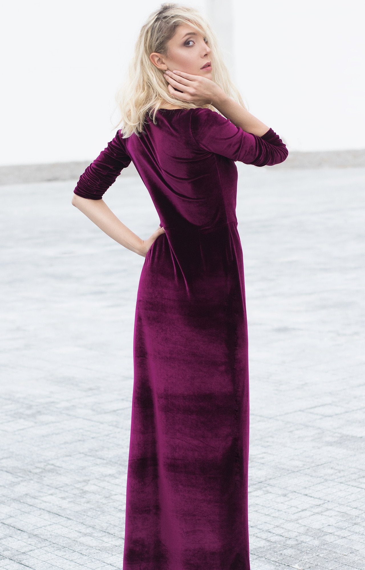 Velvet Shirt Dress - Shop Now