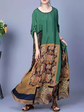 Vintage Maxi Dress for Women CO1026