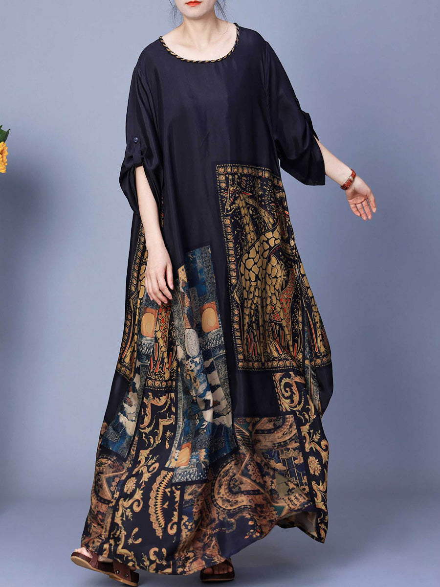 Vintage Maxi Dress for Women CO1026