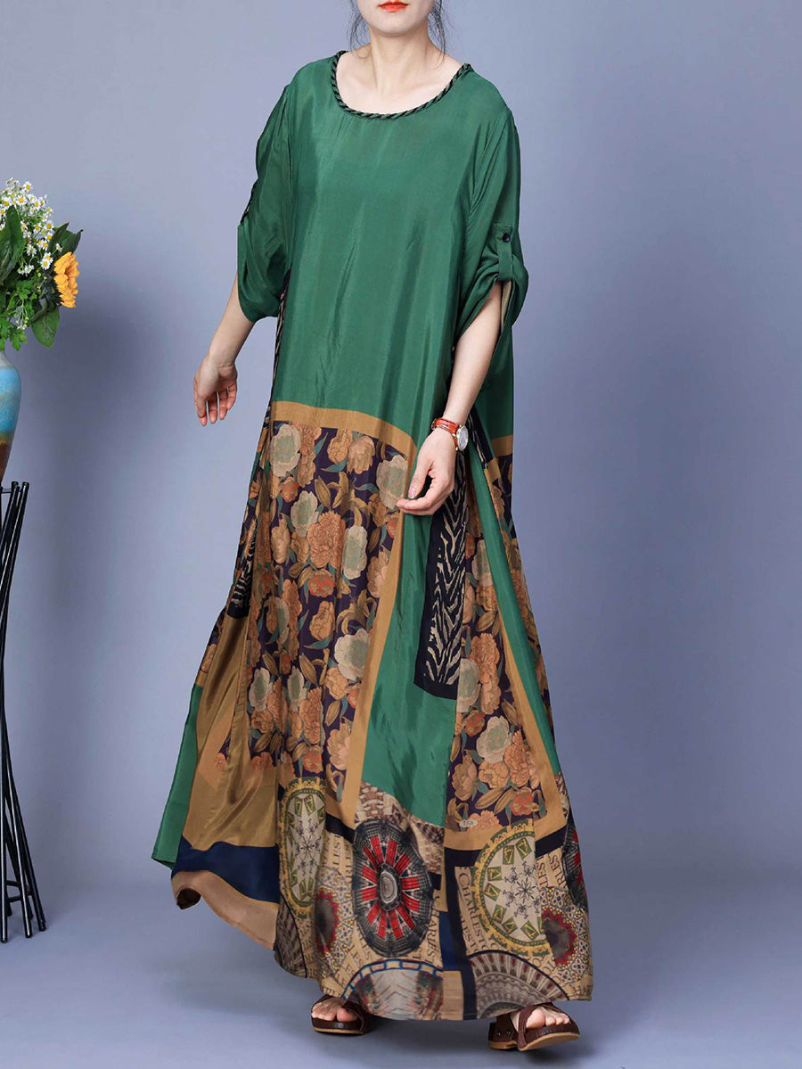 Vintage Maxi Dress for Women CO1026