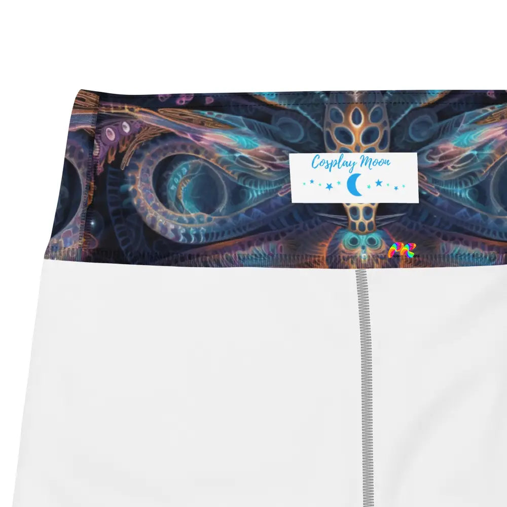 Visionary Rave Yoga Shorts