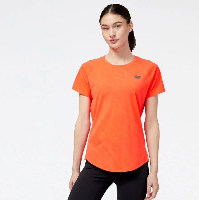 W NB Q Speed Jacquard Short Sleeve