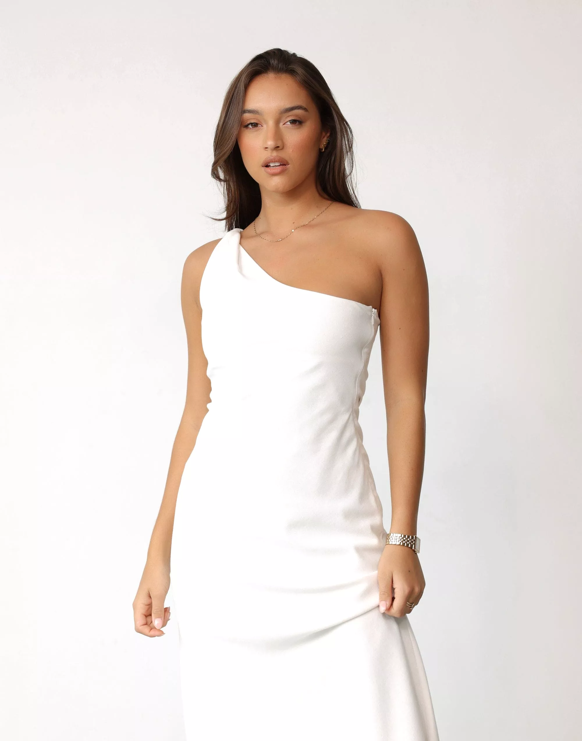 White Rema Maxi Dress