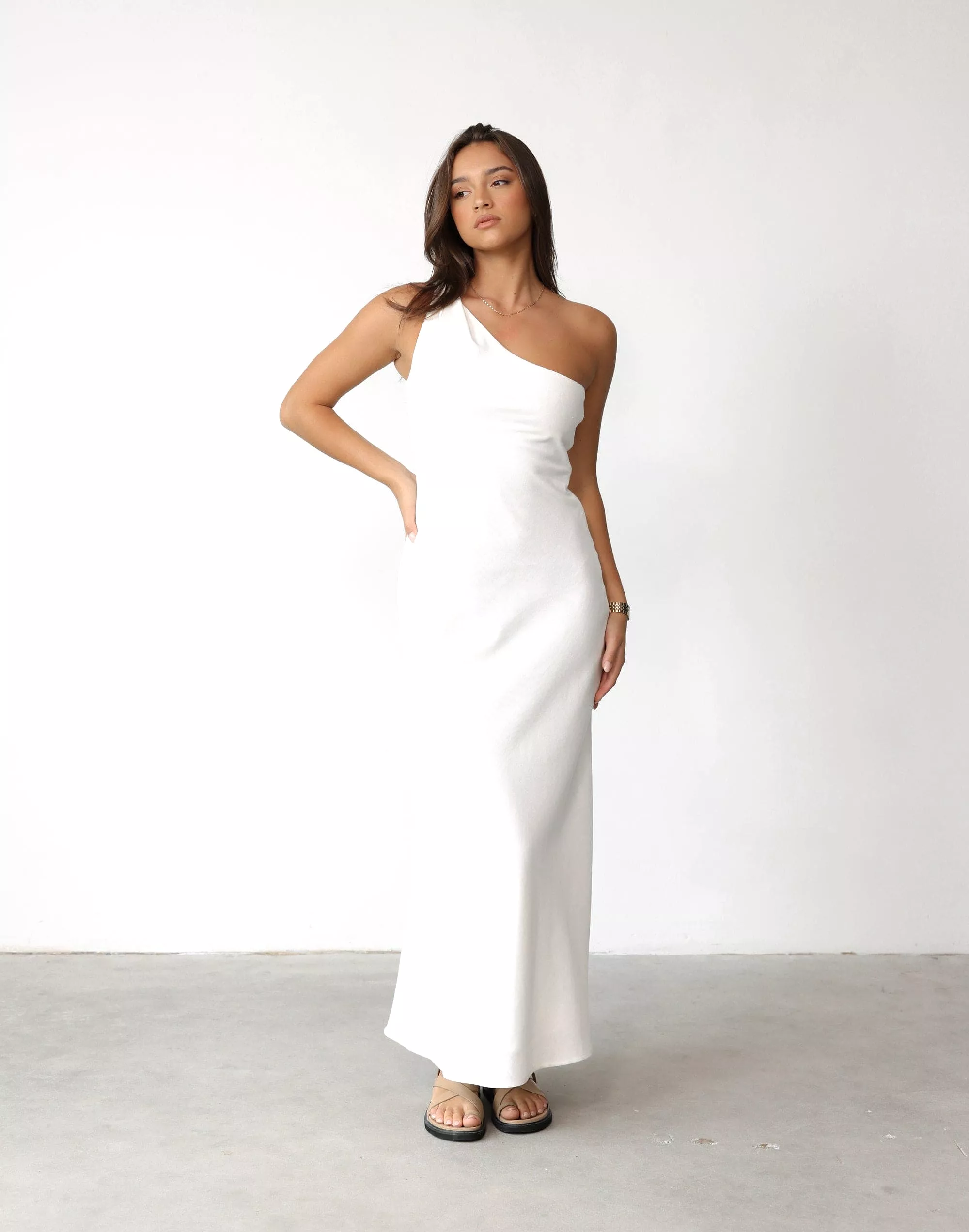 White Rema Maxi Dress