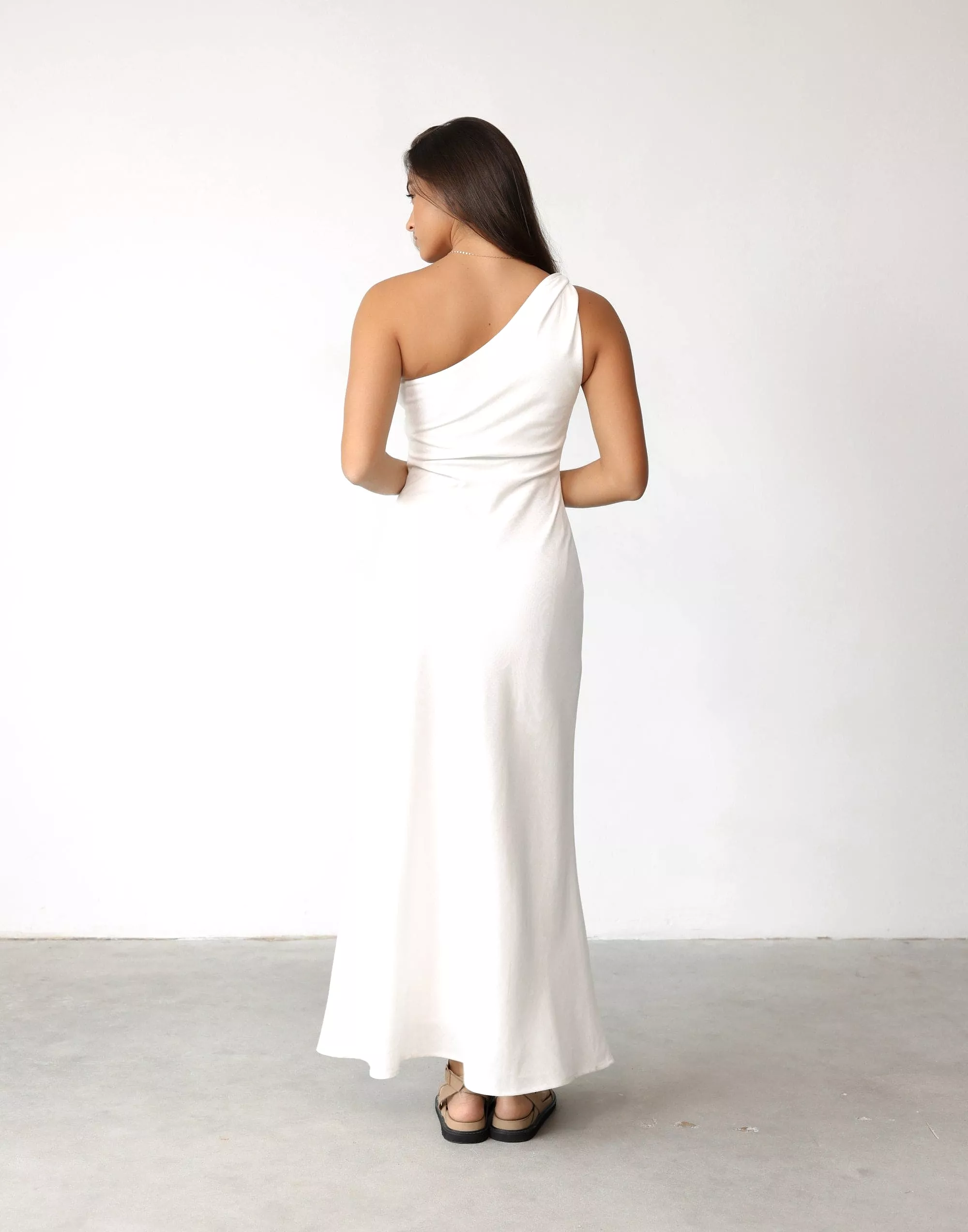 White Rema Maxi Dress