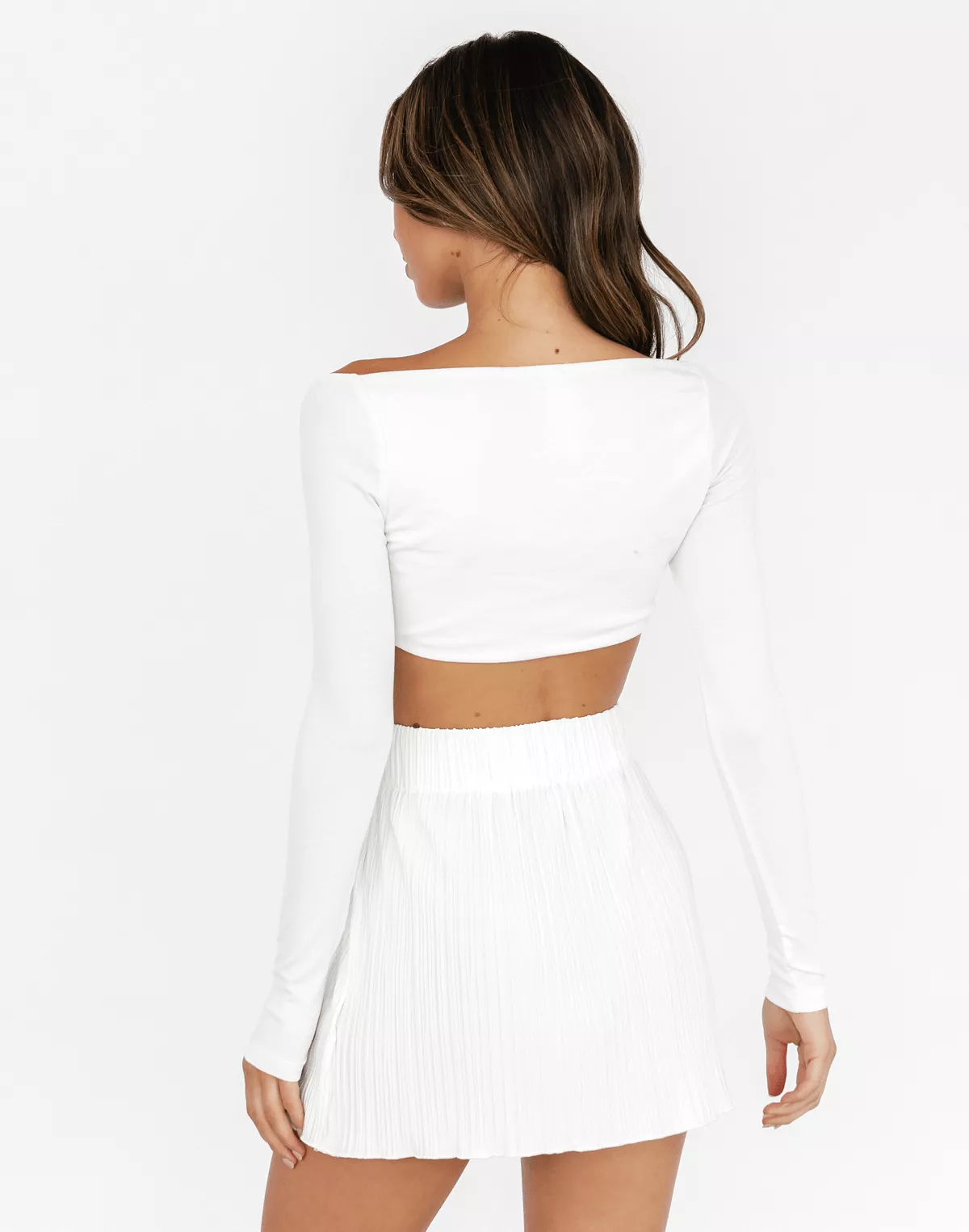 White Vida Mini Skirt