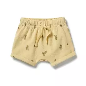 Wilson & Frenchy - Organic Terry Tie Front Short - Prickle | Shop Now