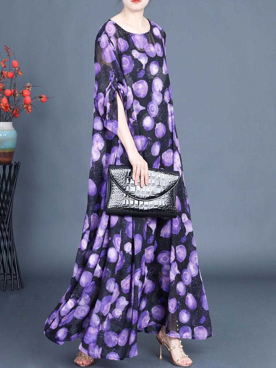 Women Summer Jacquard Maxi Dress KL1004