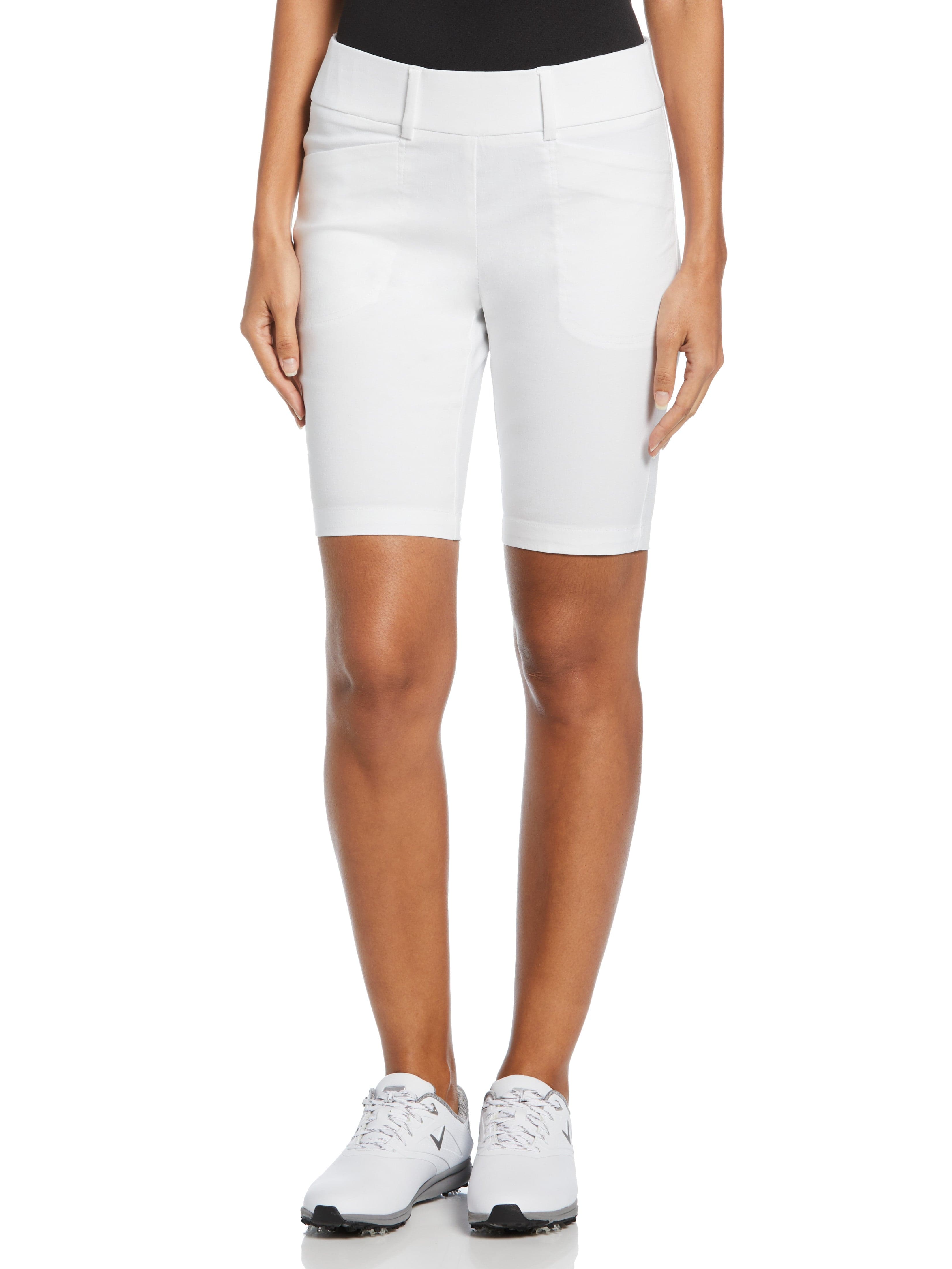 Women's golf shorts made with TrueSculpt Tech Stretch technology