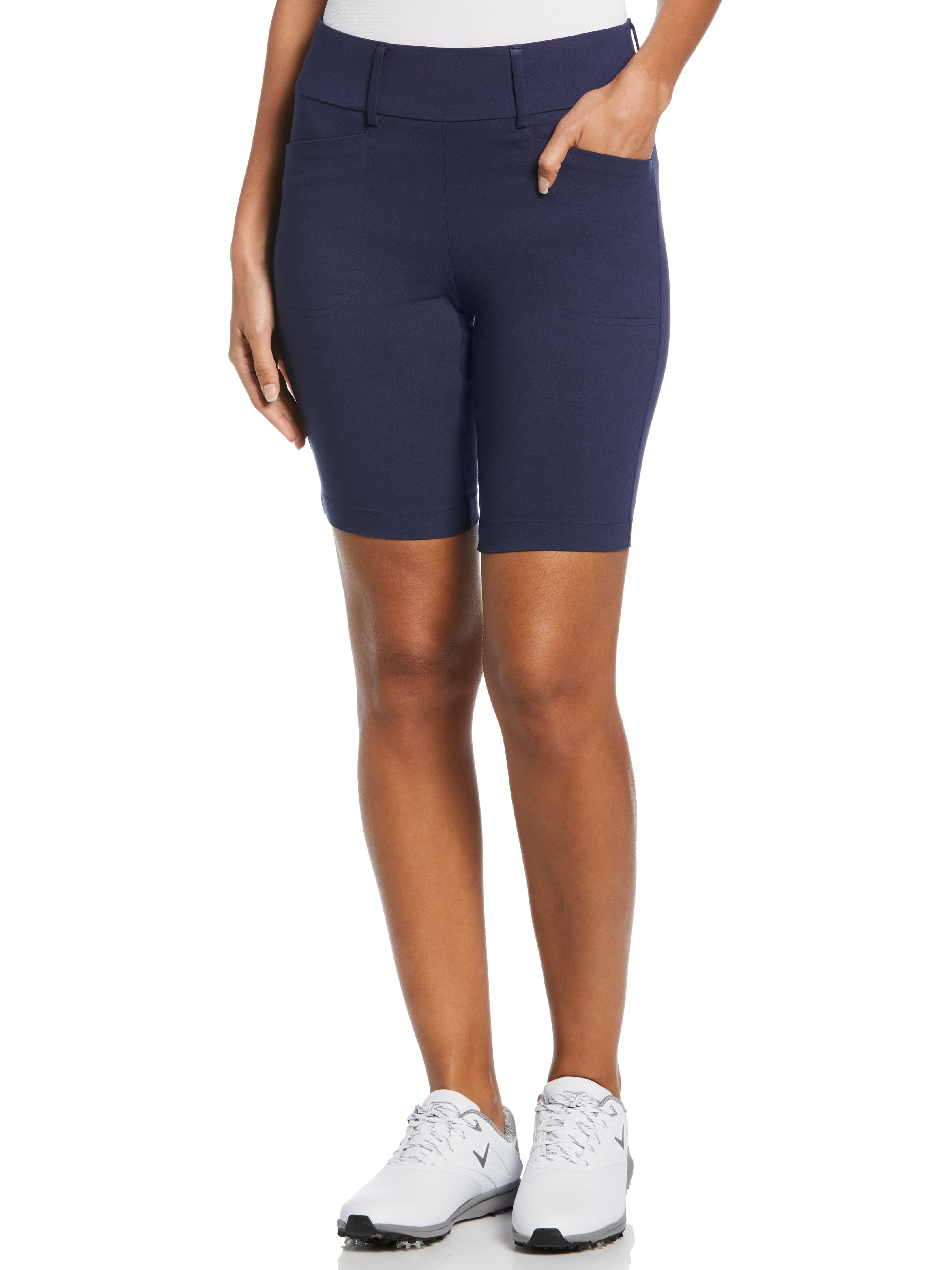 Women's golf shorts, pull-on, tech stretch, TrueSculpt Collection