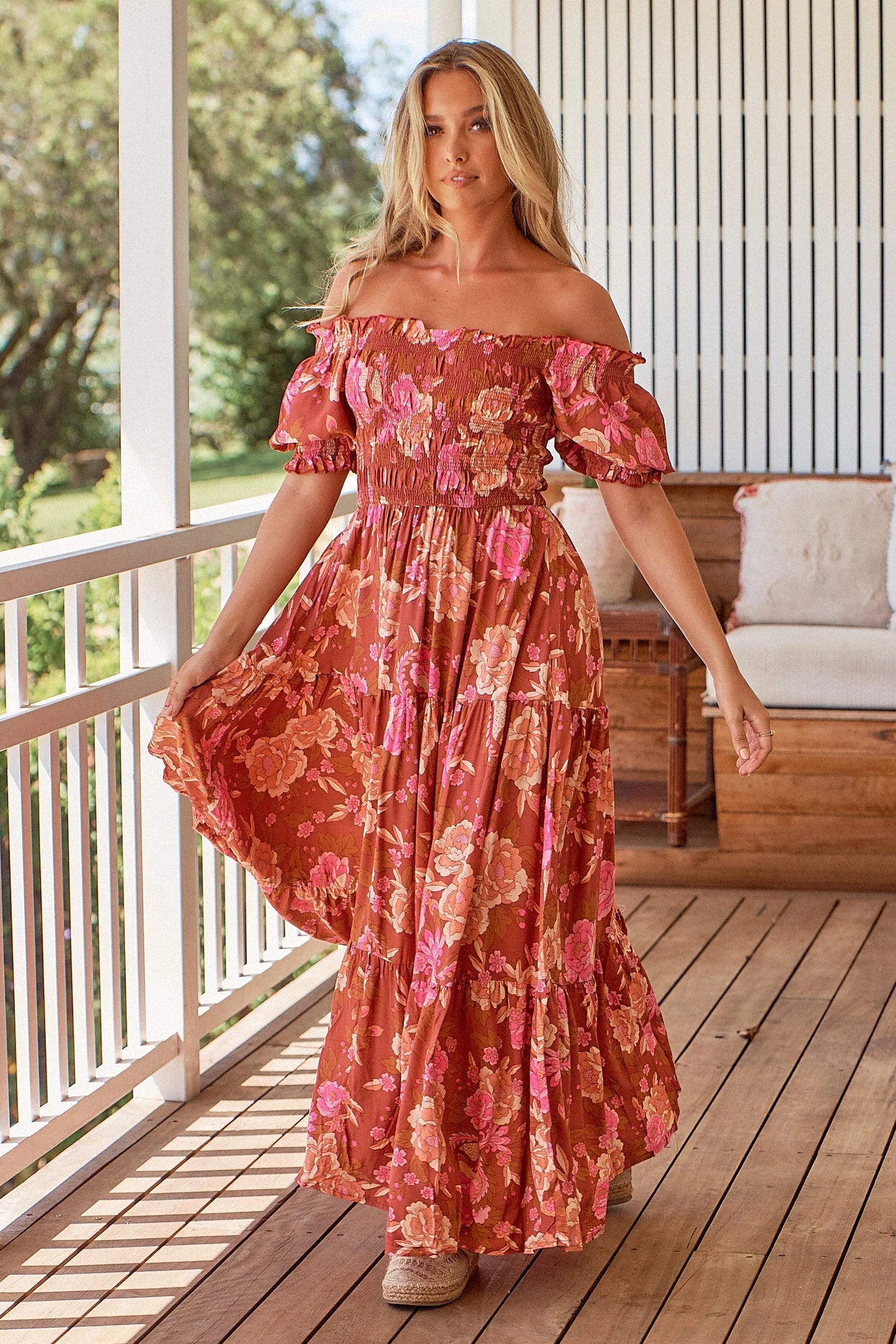 Woodstock Collection Claudette Maxi Dress